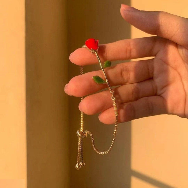 Floral  Bracelet Gold Plated