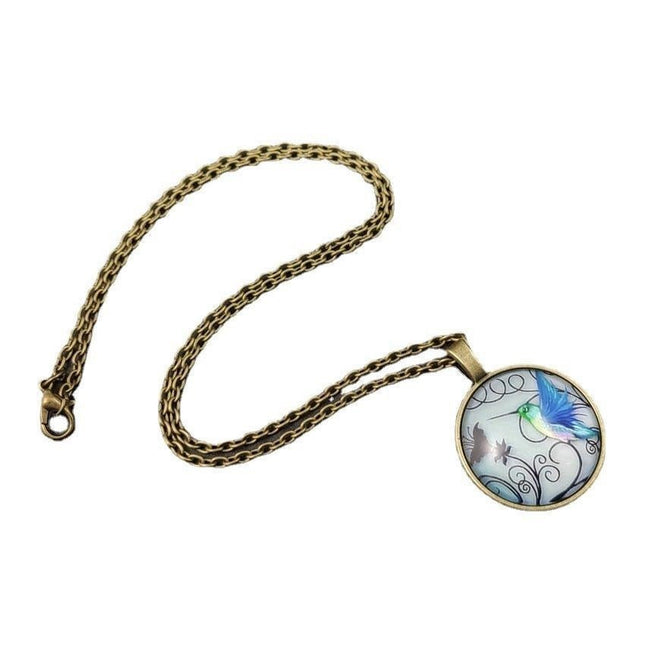 Antique Pendent with Copper Chain