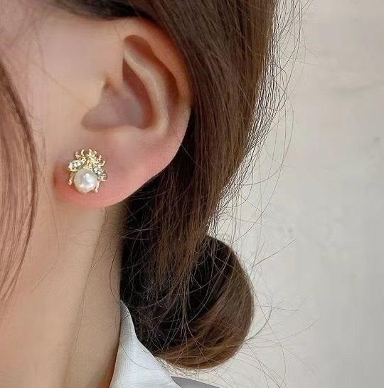 Pearl Bee Stud Tops