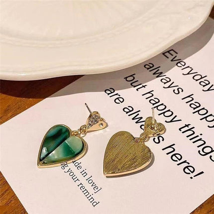 Double Heart Earrings