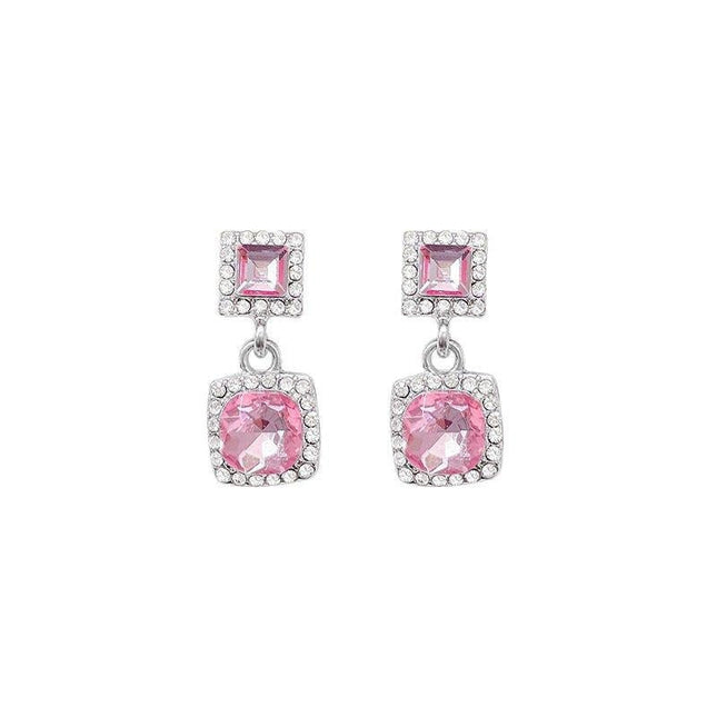 Square Drop Earrings