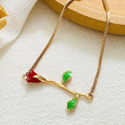Floral  Bracelet Gold Plated